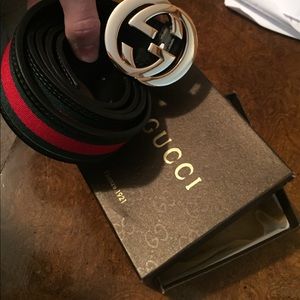 Authentic Mens Gucci Belt